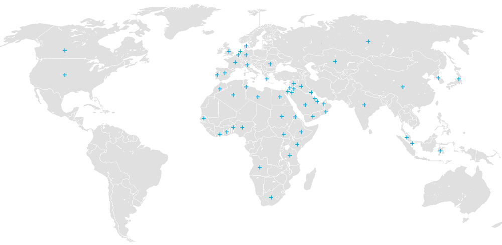 World continents